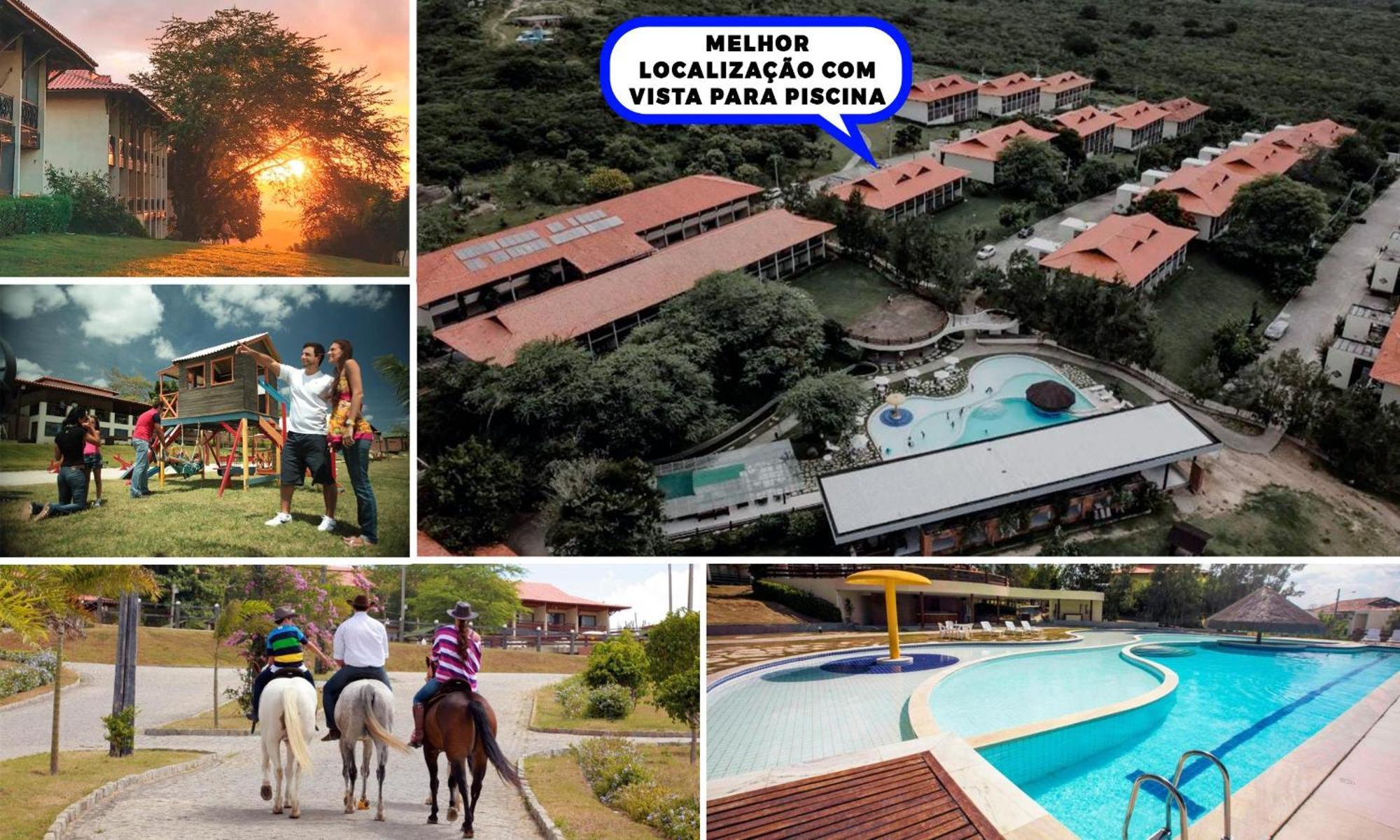Flat Hotel Fazenda Gravatá Monte Castelo 1Módulo Kültér fotó