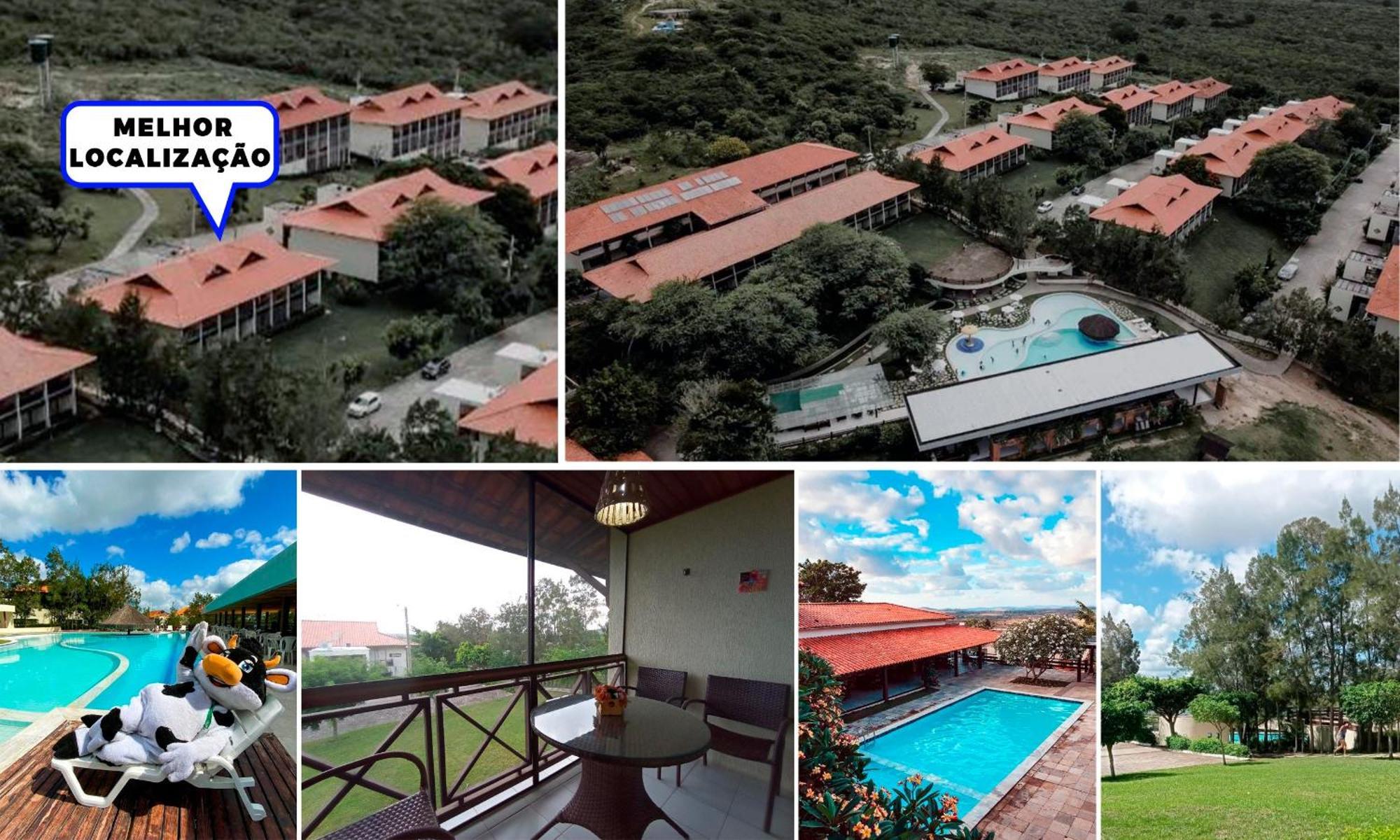Flat Hotel Fazenda Gravatá Monte Castelo 1Módulo Kültér fotó
